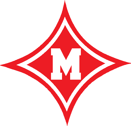 Mullins Diamond M Logo